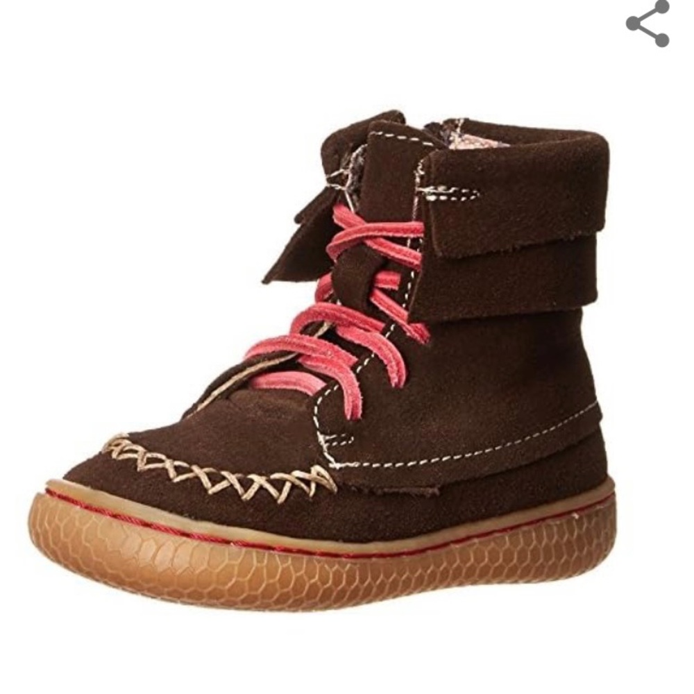Livie & Luca Hopper Lace Up-Side Zip Boot